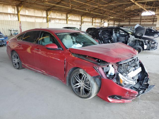 1HGCV2F94NA014390 - 2022 HONDA ACCORD TOURING BURGUNDY photo 4