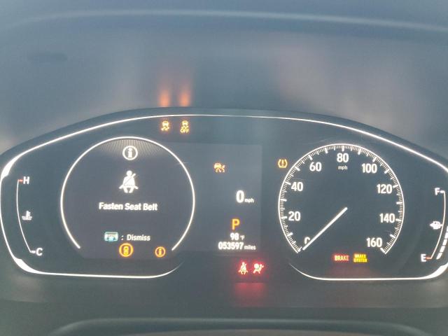 1HGCV2F94NA014390 - 2022 HONDA ACCORD TOURING BURGUNDY photo 9