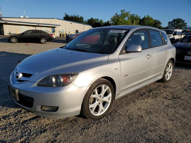 JM1BK344471653887 - 2007 MAZDA 3 HATCHBACK SILVER photo 1