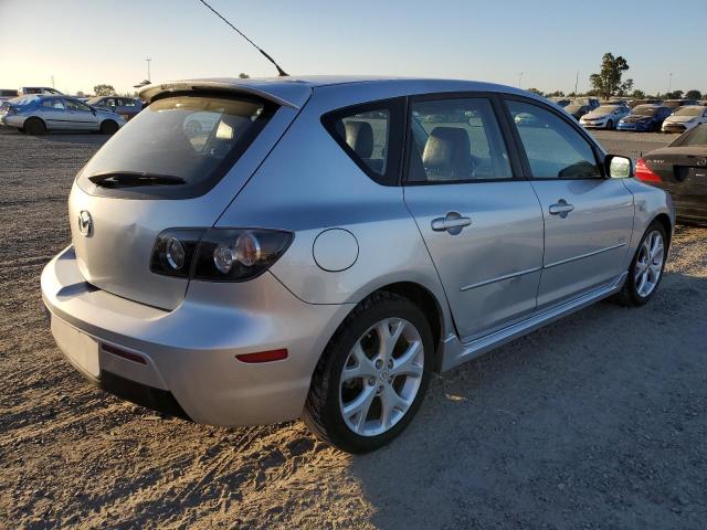 JM1BK344471653887 - 2007 MAZDA 3 HATCHBACK SILVER photo 3