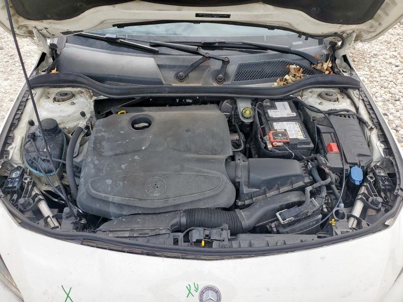 WDDSJ4GB7FN215929 - 2015 MERCEDES-BENZ CLA 250 4MATIC WHITE photo 11