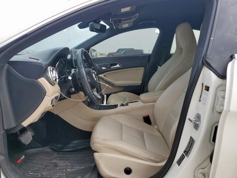 WDDSJ4GB7FN215929 - 2015 MERCEDES-BENZ CLA 250 4MATIC WHITE photo 7