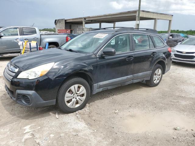 4S4BRCAC1D3256771 - 2013 SUBARU OUTBACK 2.5I BLACK photo 1