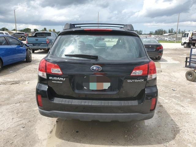 4S4BRCAC1D3256771 - 2013 SUBARU OUTBACK 2.5I BLACK photo 6