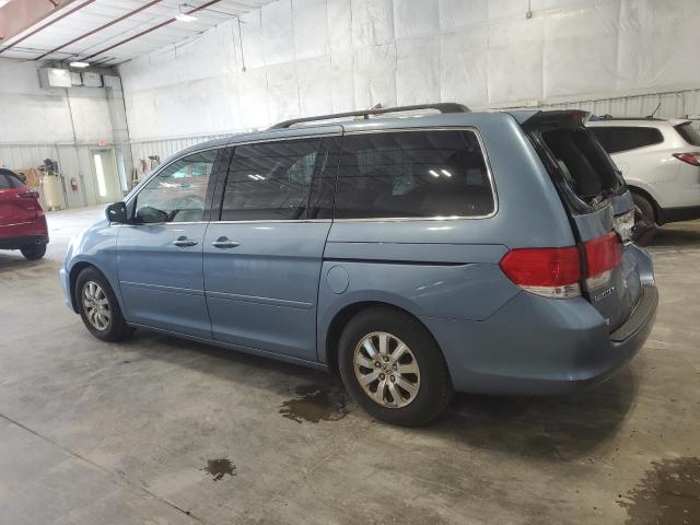 5FNRL38468B008981 - 2008 HONDA ODYSSEY EX BLUE photo 2