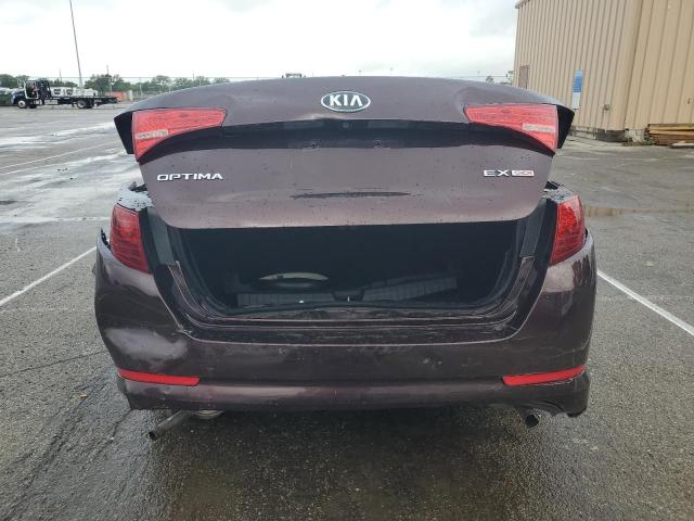 5XXGN4A7XDG218132 - 2013 KIA OPTIMA EX PURPLE photo 6