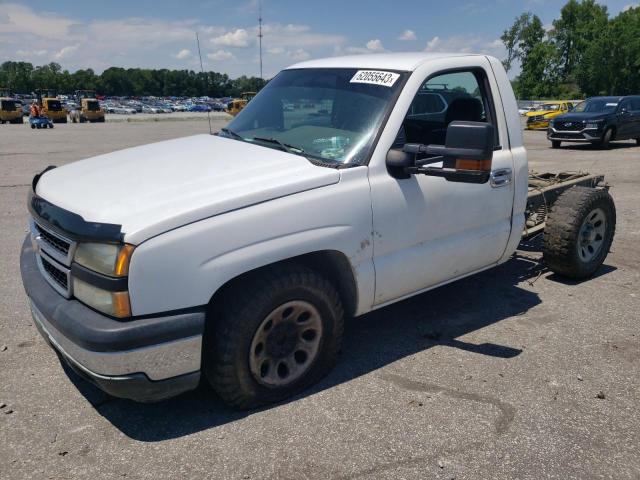 1GCEC14X27Z188181 - 2007 CHEVROLET SILVERADO C1500 CLASSIC WHITE photo 1