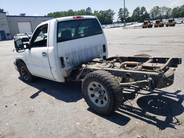 1GCEC14X27Z188181 - 2007 CHEVROLET SILVERADO C1500 CLASSIC WHITE photo 2