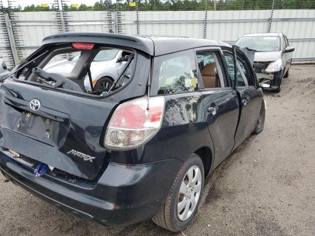 2T1KR32E38C692197 - 2008 TOYOTA COROLLA MA XR BLACK photo 3