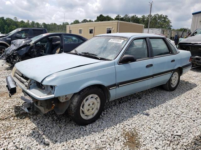 2FAPP36XXLB193038 - 1990 FORD TEMPO GL BLUE photo 1