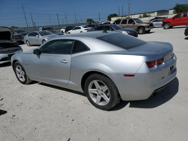 2G1FB1EV3A9168407 - 2010 CHEVROLET CAMARO LT SILVER photo 2