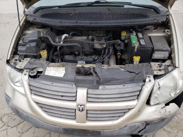 1D4GP25R86B509783 - 2006 DODGE CARAVAN SE GOLD photo 7