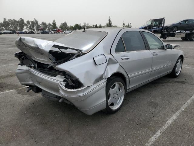 WDBNG70J73A345204 - 2003 MERCEDES-BENZ S 430 SILVER photo 3