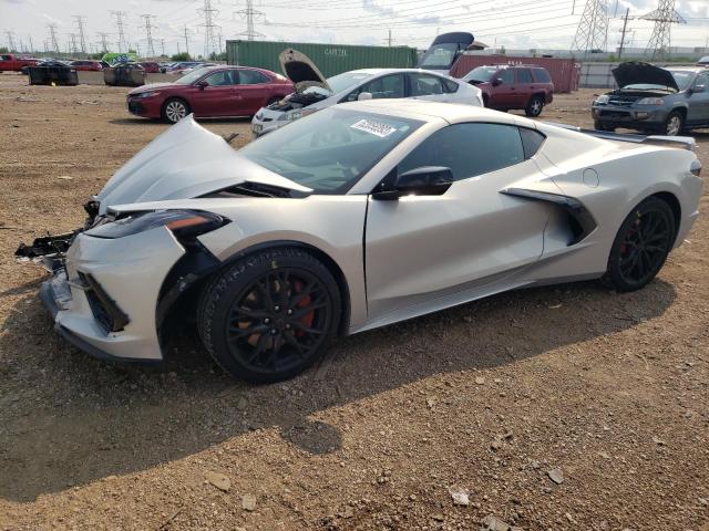 1G1YB2D49P5128457 - 2023 CHEVROLET CORVETTE STINGRAY 2LT SILVER photo 1