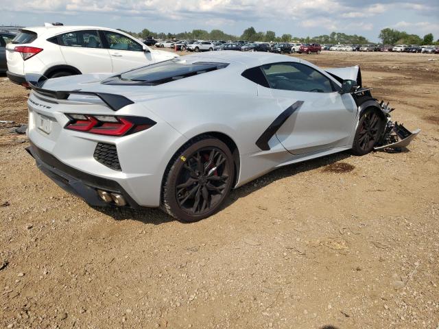 1G1YB2D49P5128457 - 2023 CHEVROLET CORVETTE STINGRAY 2LT SILVER photo 3