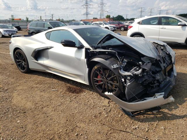 1G1YB2D49P5128457 - 2023 CHEVROLET CORVETTE STINGRAY 2LT SILVER photo 4