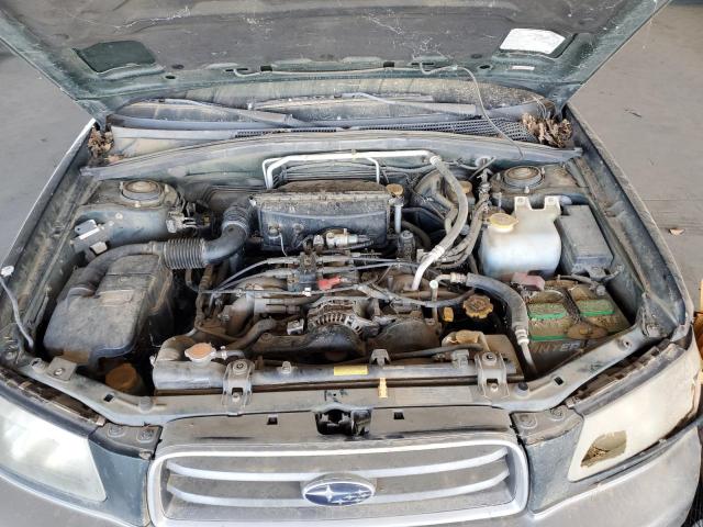 JF1SG65684G759194 - 2004 SUBARU FORESTER 2.5XS მწვანე ფოტო 11