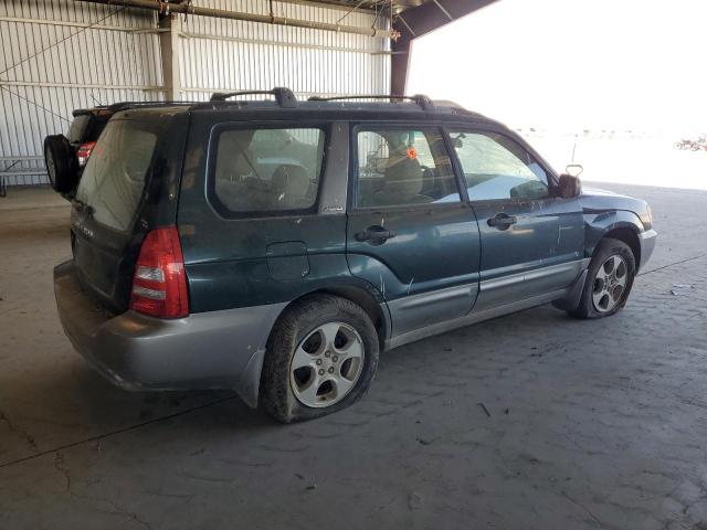 JF1SG65684G759194 - 2004 SUBARU FORESTER 2.5XS მწვანე ფოტო 3