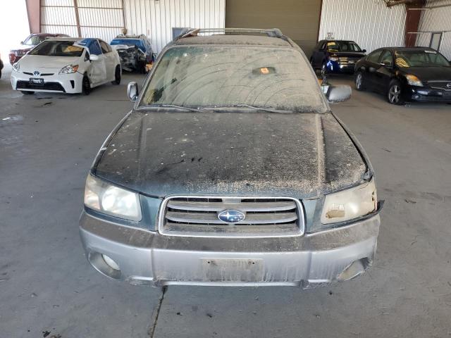 JF1SG65684G759194 - 2004 SUBARU FORESTER 2.5XS მწვანე ფოტო 5