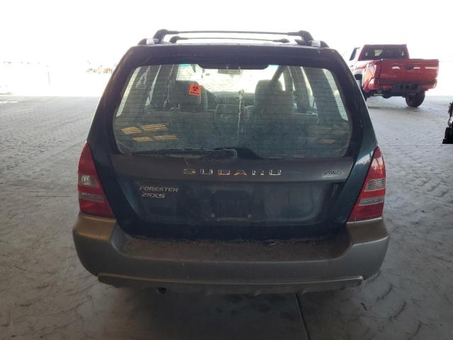 JF1SG65684G759194 - 2004 SUBARU FORESTER 2.5XS მწვანე ფოტო 6