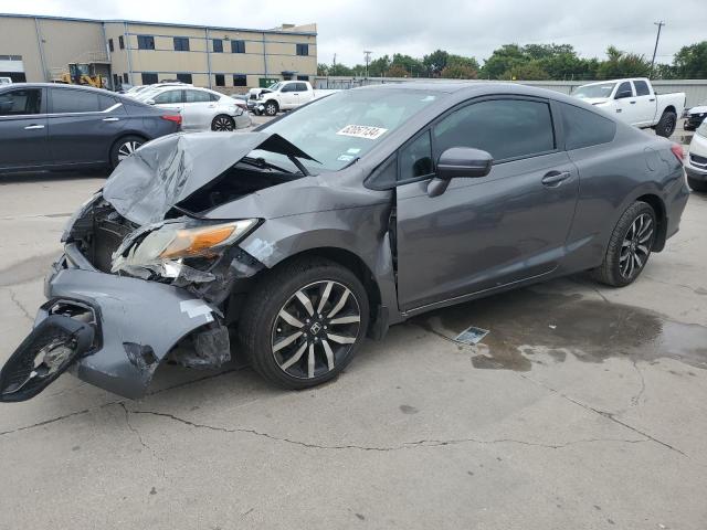 2HGFG3B06FH503980 - 2015 HONDA CIVIC EXL გრაფიტი ფოტო 1