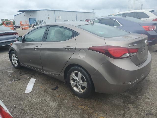 5NPDH4AE7EH466076 - 2014 HYUNDAI ELANTRA SE BEIGE photo 2