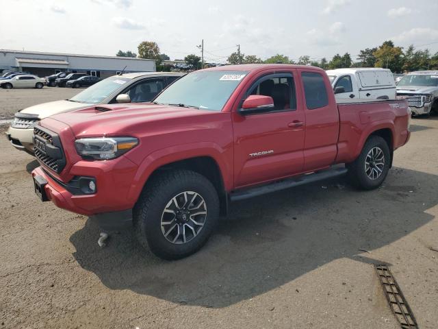 3TYSZ5AN6MT017107 - 2021 TOYOTA TACOMA ACCESS CAB RED photo 1