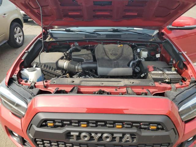 3TYSZ5AN6MT017107 - 2021 TOYOTA TACOMA ACCESS CAB წითელი ფოტო 11