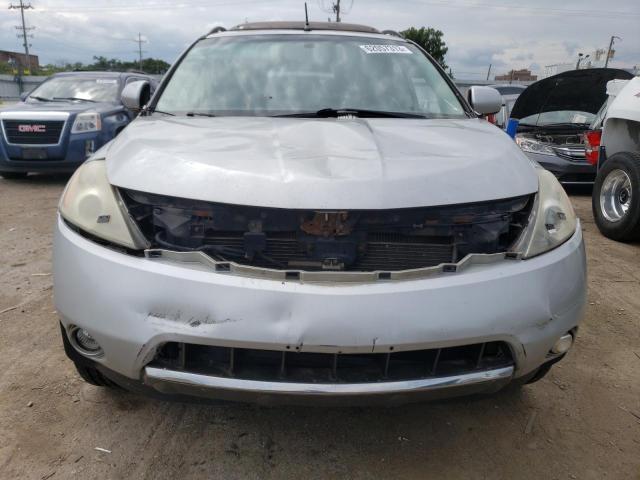 JN8AZ08W16W527333 - 2006 NISSAN MURANO SL SILVER photo 5