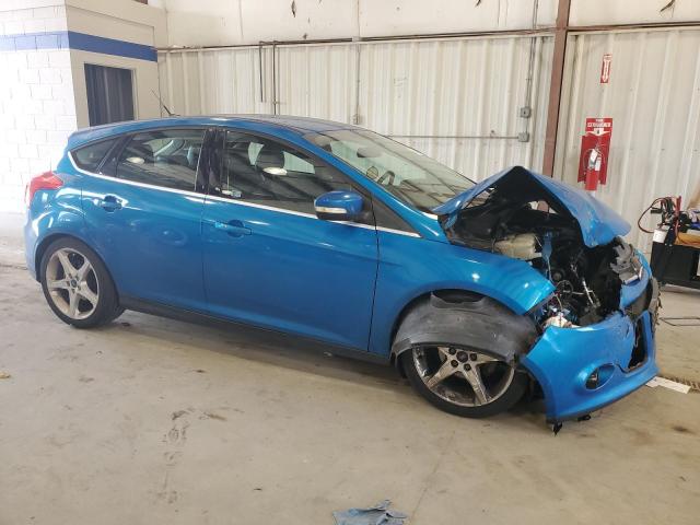 1FADP3N21EL153507 - 2014 FORD FOCUS TITANIUM BLUE photo 4