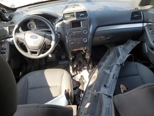 1FM5K8AR2JGA37423 - 2018 FORD EXPLORER POLICE INTERCEPTOR BLACK photo 8