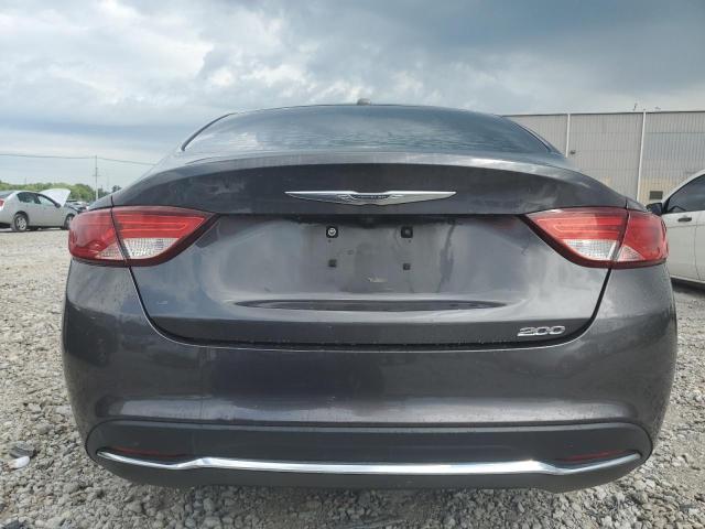 1C3CCCAB0FN568786 - 2015 CHRYSLER 200 LIMITED GRAY photo 6