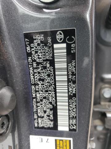 JTDKARFP5H3043449 - 2017 TOYOTA PRIUS PRIM 石墨色 照片 13