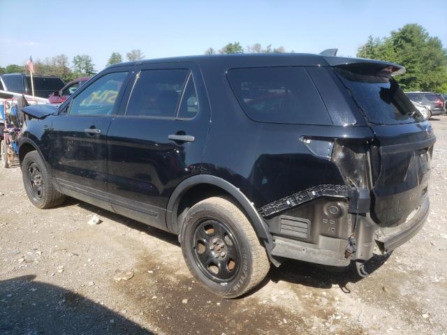 1FM5K8AR4JGA37424 - 2018 FORD EXPLORER POLICE INTERCEPTOR BLACK photo 2