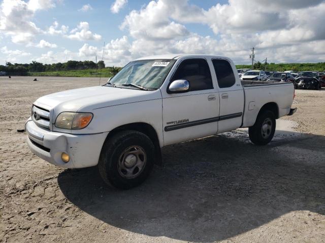 5TBRU34156S469941 - 2006 TOYOTA TUNDRA ACCESS CAB SR5 WHITE photo 1