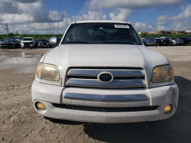 5TBRU34156S469941 - 2006 TOYOTA TUNDRA ACCESS CAB SR5 WHITE photo 5