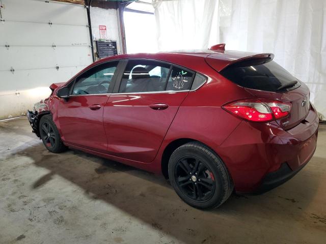 3G1BE6SM1JS608058 - 2018 CHEVROLET CRUZE LT Bordo foto 2