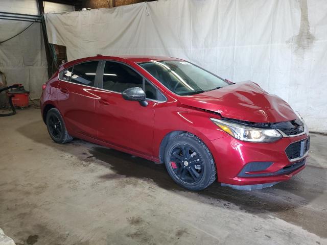 3G1BE6SM1JS608058 - 2018 CHEVROLET CRUZE LT Bordo foto 4