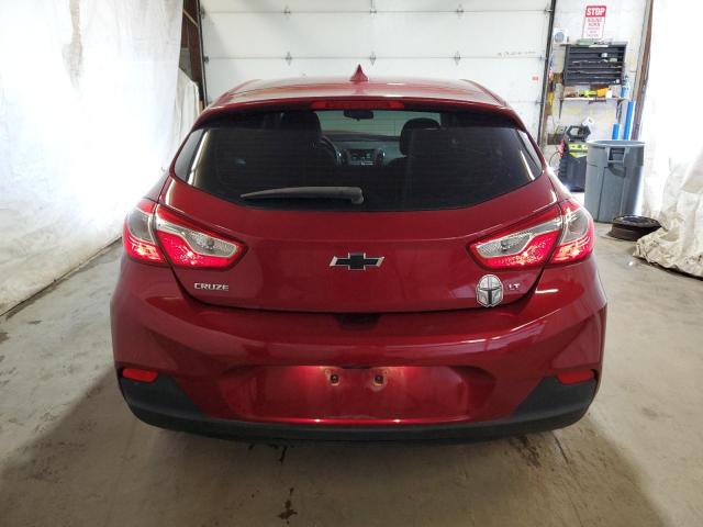 3G1BE6SM1JS608058 - 2018 CHEVROLET CRUZE LT Bordo foto 6
