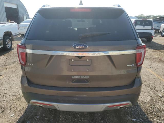 1FM5K8DH5GGB52478 - 2016 FORD EXPLORER XLT TAN photo 6