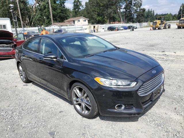 3FA6P0K95DR164163 - 2013 FORD FUSION TITANIUM BLACK photo 4