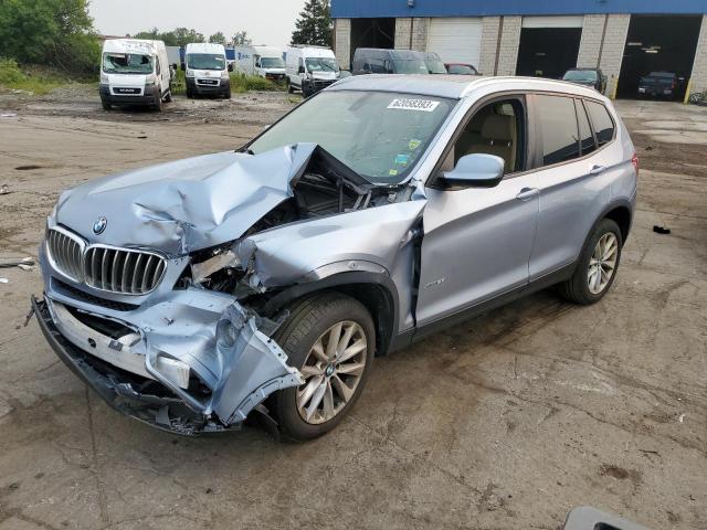 5UXWX9C52D0A15544 - 2013 BMW X3 XDRIVE28I BLUE photo 1