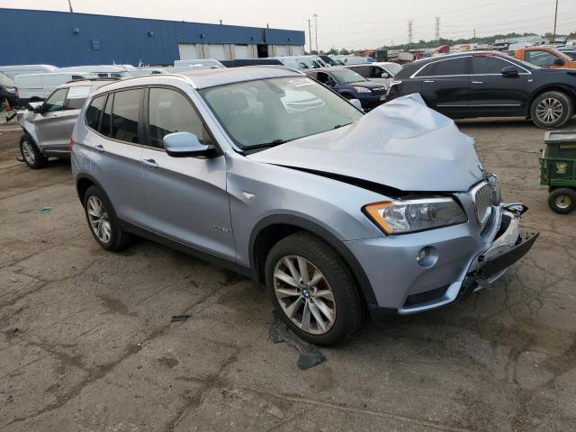 5UXWX9C52D0A15544 - 2013 BMW X3 XDRIVE28I BLUE photo 4