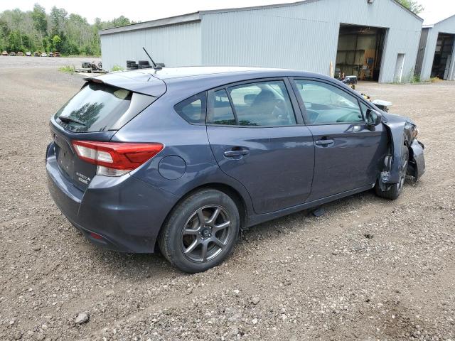 4S3GTAA65H3709810 - 2017 SUBARU IMPREZA GRAY photo 3