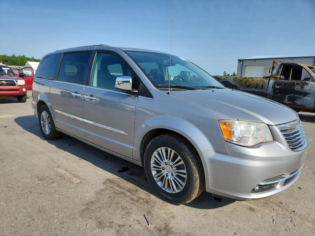 2C4RC1CG6DR595283 - 2013 CHRYSLER TOWN & COU TOURING L SILVER photo 4
