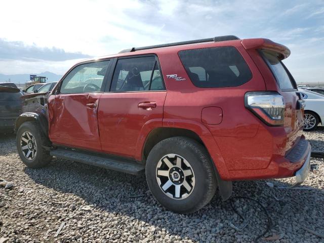 JTERU5JR3N6007899 - 2022 TOYOTA 4RUNNER SR5 PREMIUM RED photo 2