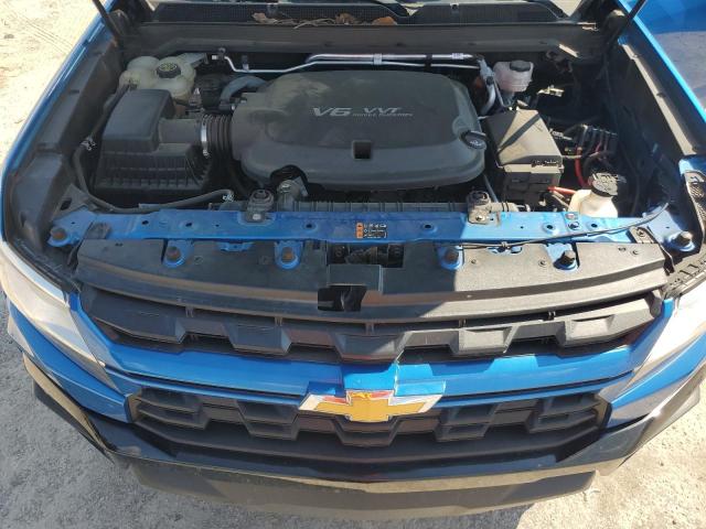 1GCGSBEN3M1249496 - 2021 CHEVROLET COLORADO 蓝色 照片 11