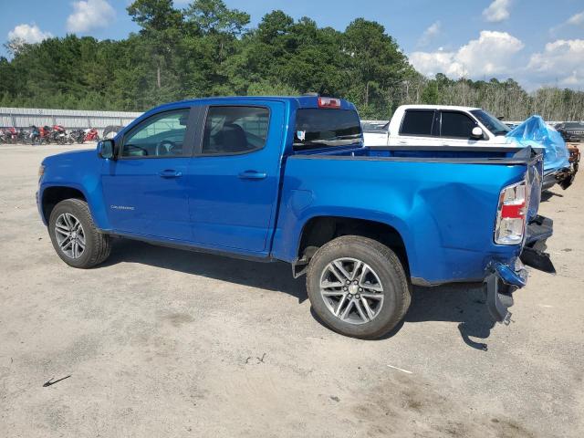 1GCGSBEN3M1249496 - 2021 CHEVROLET COLORADO 蓝色 照片 2