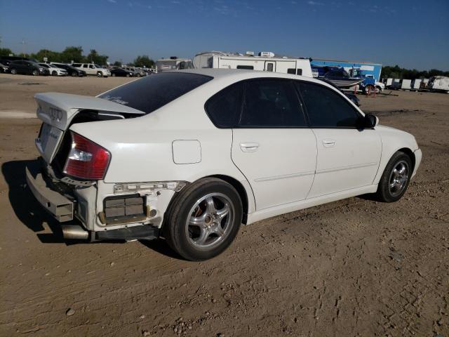 4S3BL616057200400 - 2005 SUBARU LEGACY 2.5I WHITE photo 3