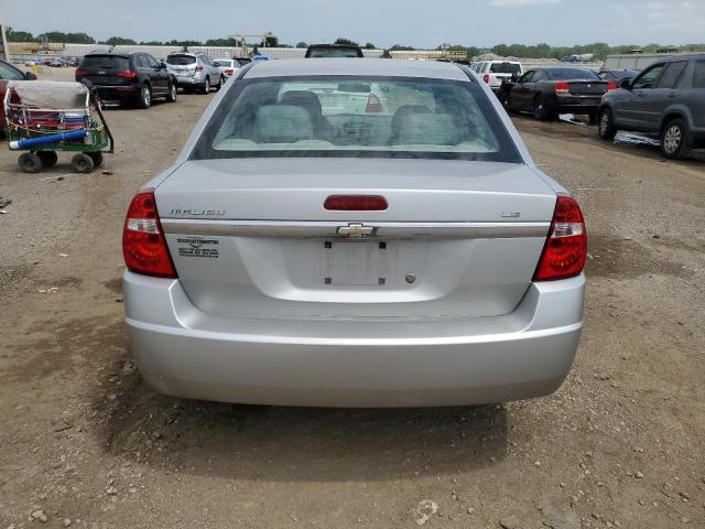 1G1ZS51F76F241215 - 2006 CHEVROLET MALIBU LS SILVER photo 6